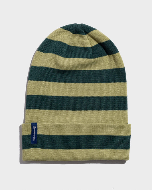 UNITED BY BLUE BEANIE RECYCLED 90'S STRIPE JUNIPER