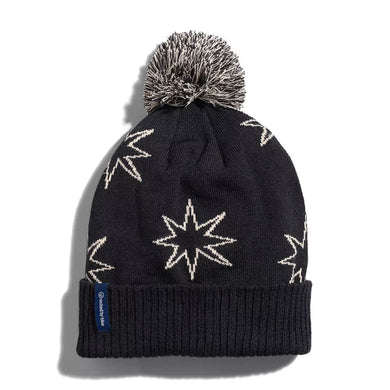 UNITED BY BLUE BEANIE RECYCLED NOVELTY POM CELESTIAL OBSIDIAN