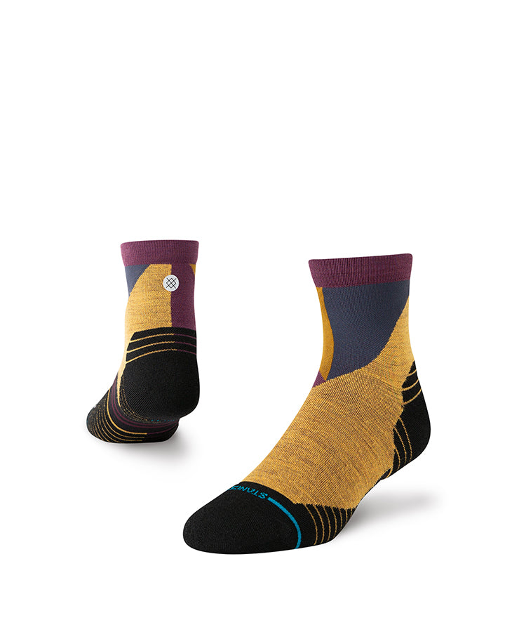 Chaussette Stance performance vertical wool quarter light cushion