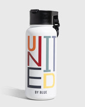 UNITED BY BLUE INSULATED STEEL BOTTLE 32 OZ white united