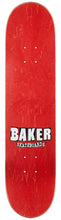 BAKER DECK BRAND LOGO WHITE 8.0 x 31.5