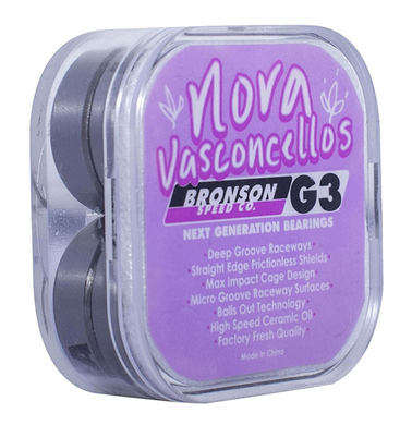 BRONSON SPEED CO ROULEMENTS pro Nora Vasconcellos G3 (jeu de 8)