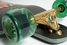 DUSTERS COMPLETE LONGBOARD GOLDEN STATE BLK GREEN 9.75 X 38