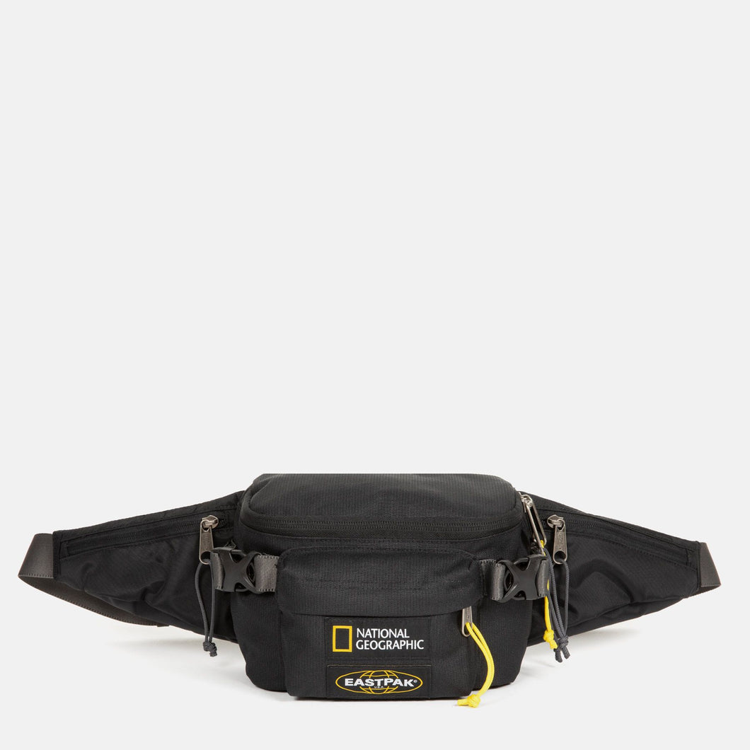 Sac Bandoulière NATIONAL GEOGRAPHIC – Nylon Noir, Compartiment Principal Zippé, Poches Multiples, Bandoulière Réglable - 1