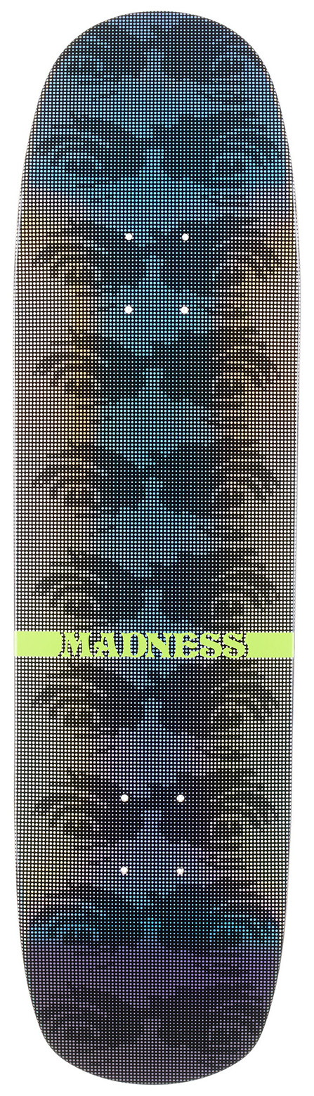 MADNESS DECK EYE DOT R7 HOLOGRAPHIC 8.375 X 31.8