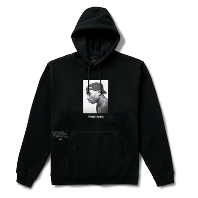 PRIMITIVE SWEAT 2PAC NO CHANGES HOOD NOIR