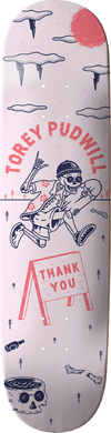 THANK YOU DECK TOREY PUDWILL ZAPPED 8.25 PINK